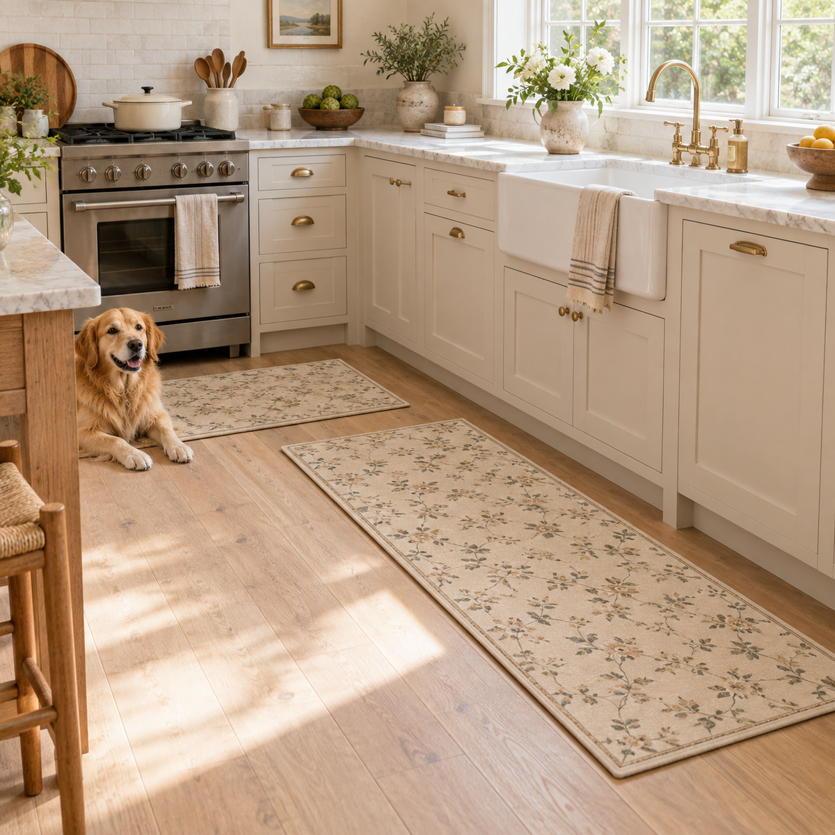 Meadow Botanical Kitchen Runner
