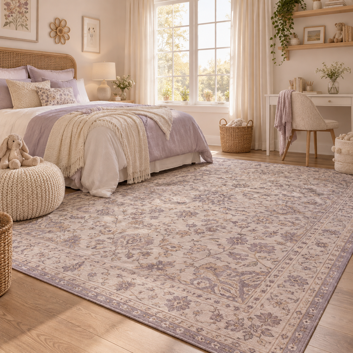 Sandstone Vintage Dining Rug
