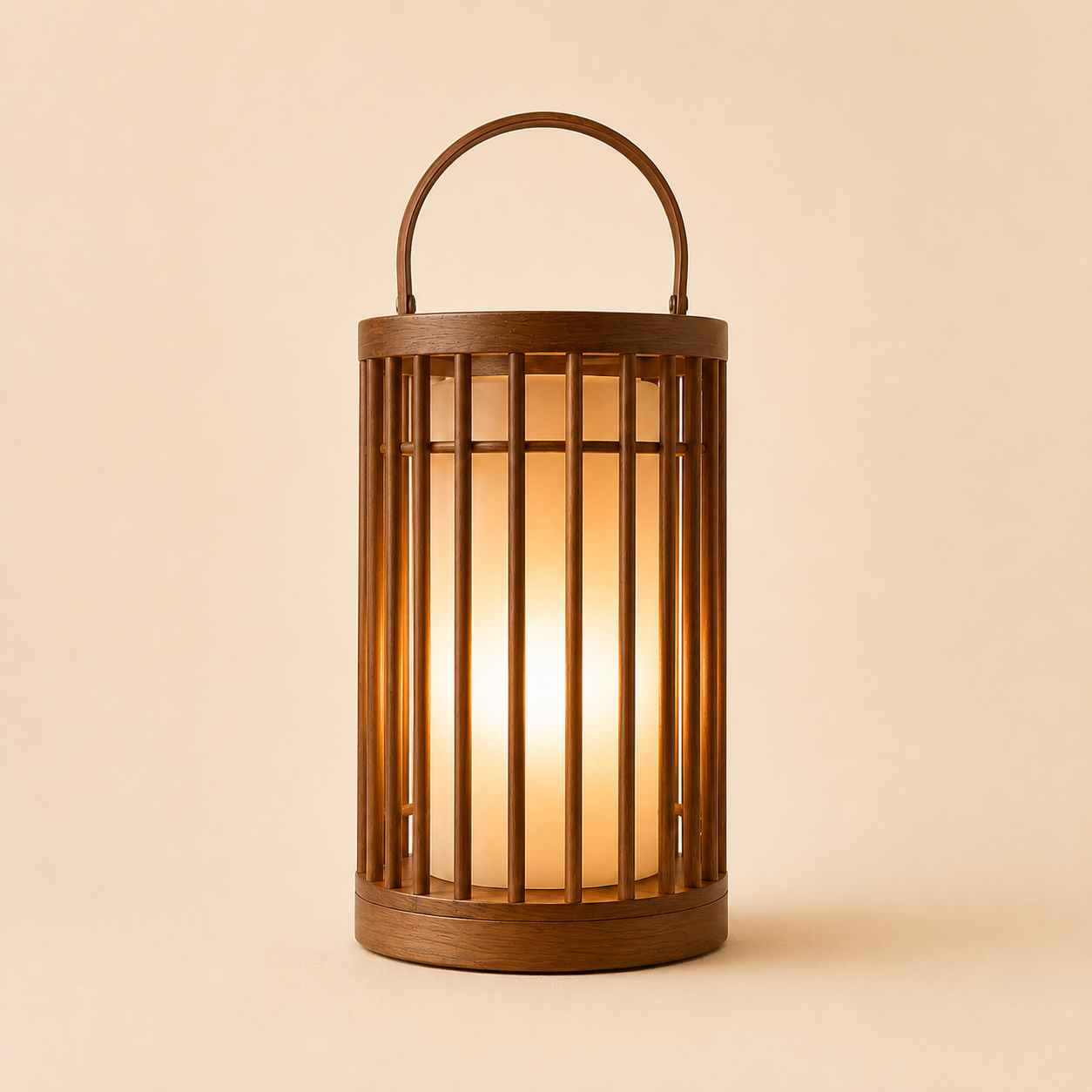 Wooden Lantern – Modern Natural Ambient Light For Cozy Living