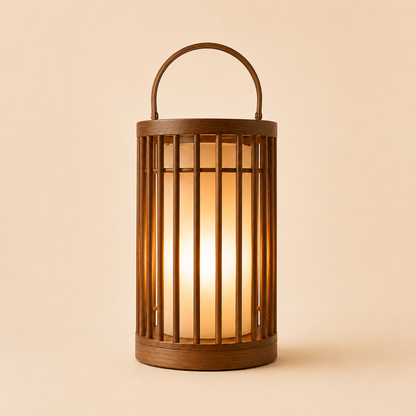 Wooden Lantern – Modern Natural Ambient Light For Cozy Living